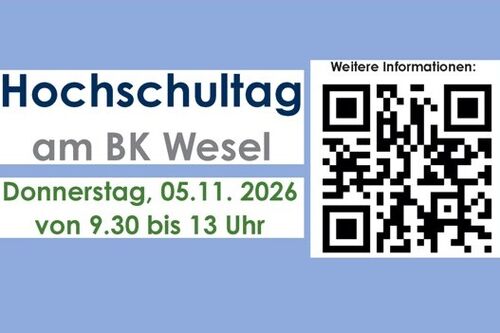 Hochschultag am BK Wesel