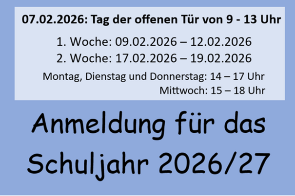 Anmeldung 2026_27