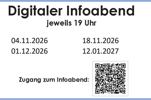 Digitaler Informationsabend!