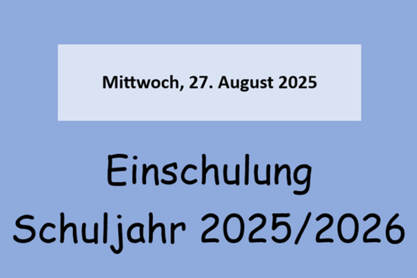 Einschulung