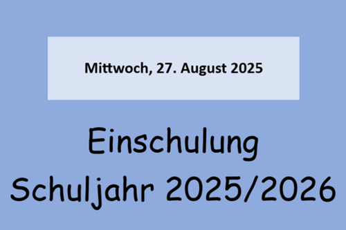 Einschulung