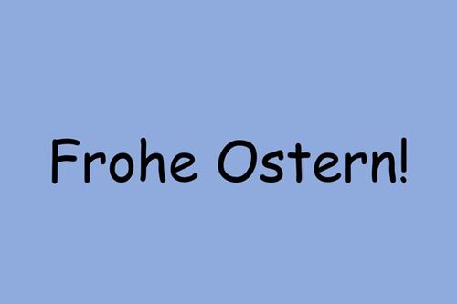 Öffnungszeiten in den Osterferien!