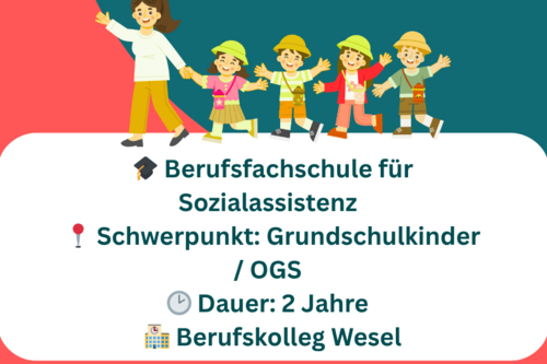 Neuer Bildungsgang Sozialassistenz