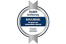 Silber Schulsiegel sprachsensibler Unterricht