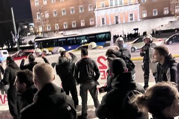 Erasmus Athen: Demonstrationen