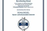 Auszeichnung Sprachsensibler Unterricht