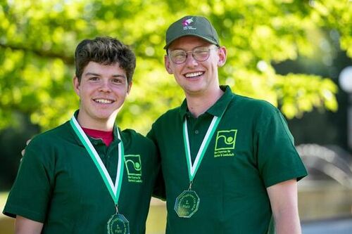 Azubis erfolgreich beim Landschaftsgärtner-Cup 2025