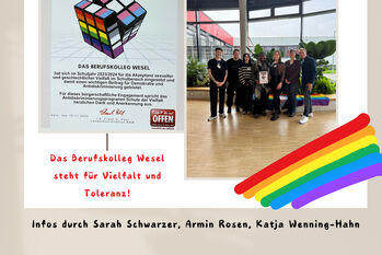 Für Engagement für Vielfalt ausgezeichnet