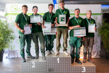 1. Platz beim Landschaftsgärtner-Cup NRW