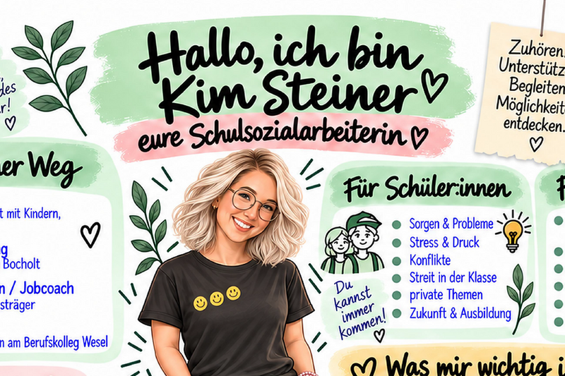 Neue Schulsozialarbeiterin Steiner BK Wesel
