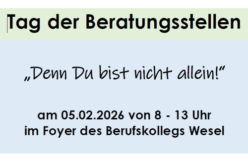 Tag der Beratungsstellen